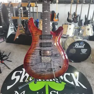 2025 PRS SE Studio - Угольный вишневый взрыв