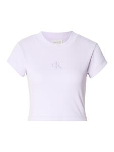 Calvin Klein Jeans Футболка в светло-фиолетовом цвете