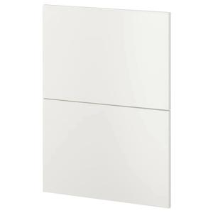 2 фасада для посудомоечной машины METOD IKEA, 60 см, цвет veddinge white