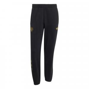 Manchester United FW25 CULTURAL STORY JOGGERS спортивные штаты мужские Adidas Originals, черный