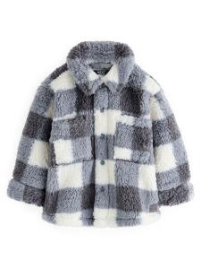 Флисовая куртка Next, серый