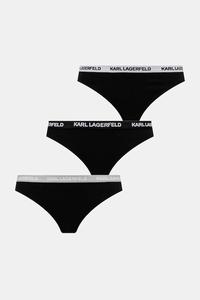 Набор из 3 стрингов Karl Lagerfeld, черный