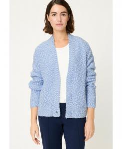Женский двухцветный кардиган из букле Olsen, Cloud blue