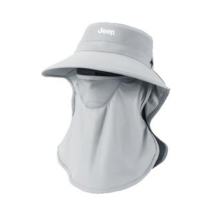 Jeep Нейлоновая шляпа от солнца унисекс, Cool Gray