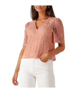 Оранжевый летний топ Жозефина Ydence, розовый