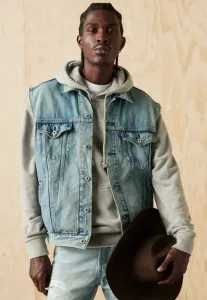 Свободный жилет без рукавов в стиле дальнобойщика Levi'S, Kentucky Blue
