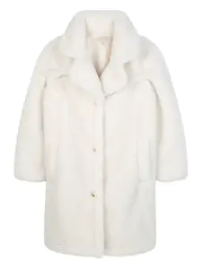 Шуба из искусственного меха Michael Kors Kids, нейтральный