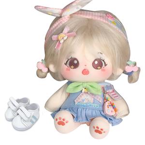 Хлопковая бэбидолл с скелетом MIA топ студент плюшевая кукла высота 20см длина 220мм COTTON PLANET