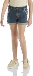 Детские шорты Carhartt CH9297 Rugged Flex Denim - для девочек, Denim Medium Wash