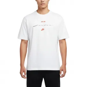 Jordan Футболка мужская белая Crew Neck Moderate