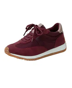 Низкие кроссовки на шнуровке из нейлона и кожи Linea Paolo, коричневый