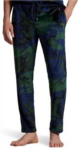 POLO RALPH LAUREN мужские пижамные брюки Slim из плюшевого велюра, Camo