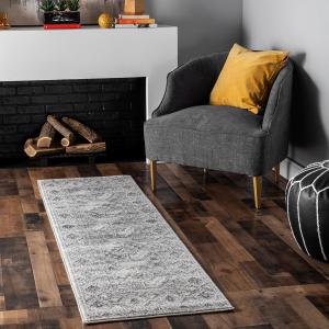 nuLOOM, 61 x 183 см, Shea Vintage дорожка, серый