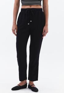 Брюки HOHER TAILLE MIT KAROTTENFORM OXXO, черный