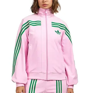 Куртка 70-х годов женская розовый Adidas Originals, розовый