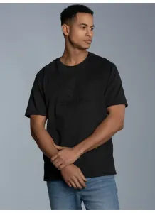 Футболка Trigema "Футболка TRIGEMA Heavy Oversized с 3D-мотивом", черный