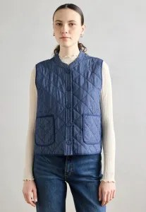 Стеганый жилет Lollys Laundry, Dark Blue