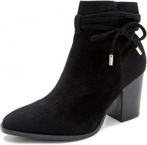 Женская мода Roimaash Осенние туфли на широком каблуке, 195 Black