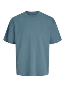 JACK & JONES Футболка 'JJEBARRON' в цвете Cyan Blue