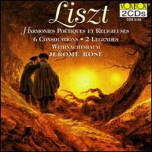 CD диск Liszt / Rose, Jerome: Harmonies Poetiques Et Religie