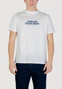 Футболка с принтом Armani Exchange, White