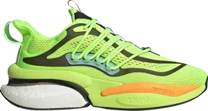 Кроссовки AlphaBoost V1 'Lucid Lemon', зеленый