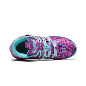 Баскетбольные кроссовки Basketball Shoes Unisex High-Top Paco Races, фиолетовый