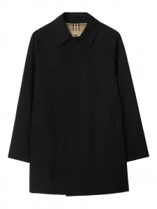 Тренч с рукавами реглан Burberry, черный