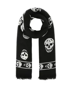 Коллекция шарфов и шалей Alexander Mcqueen, мультиколор