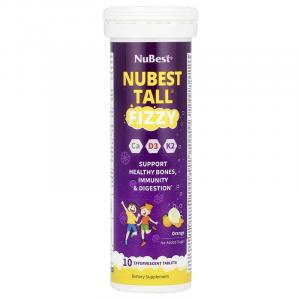 NuBest, Tall Fizzy, апельсин, 10 шипучих таблеток