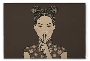 Картина на холсте A.S. Création Himari 2 цвет braungrau