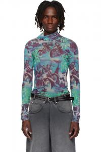 Маскировочный сетчатый водолазка Lu'U Dan, цвет scenic ghost riders