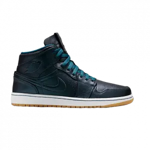 Кроссовки Air Jordan Air Jordan 1 Mid Nouveau 'Space Blue', синий