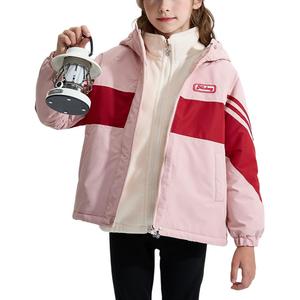 Куртка Mickey Series для детей от 3 до 7 лет Disney, розовый (padded coat+polar fleece liner)