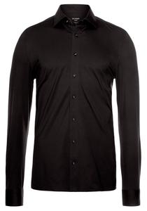 Рубашка на пуговицах стандартного кроя Olymp, черный