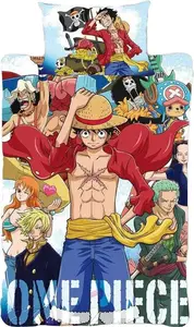 Цельный комплект постельного белья Squad, двусторонний TC166 (односпальная кровать) (разноцветный) Bandai Namco Games