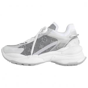 Женские серые кроссовки Run 55 Low Top Chunky LOUIS VUITTON, Original Shoe Box Included