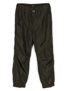 Брюки Parachute с эластичным поясом Il Gufo, зеленый