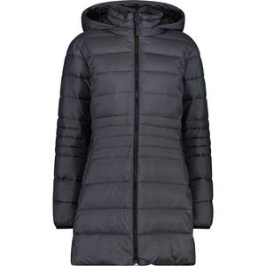 Куртка женская парка с капюшоном на кнопках Cmp, цвет graffite mel.