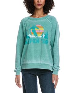 Толстовка Prince Peter Aspres 89 Oversized Burnout, зеленый