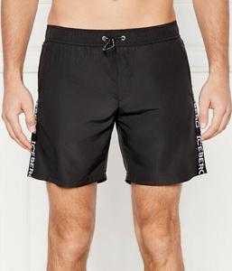Пляжные шорты мужские Iceberg на кулиске, черный