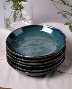 Керамические миски для пасты, набор из 6 шт. Porto Brasil, breeze