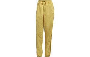 Трикотажные спортивные штаны женские желтые Adidas Originals