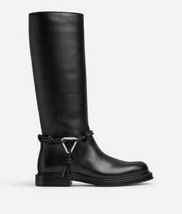 James knee high boot BOTTEGA VENETA, черный