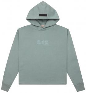 Детская толстовка Fear of God Essentials Kids Relax Hoodie, зеленый