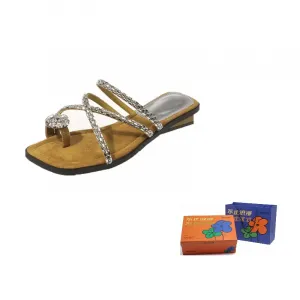 WOXXXN Женские антибактериальные шлепанцы-слипоны желтые, цвет Yellow