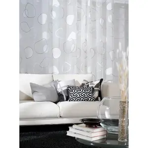 Декоративная подушка Tablo с геометрическими формами, наволочка с двумя сторонами без наполнителя, 1 штука Apelt, Grau/schwarz + gemustert