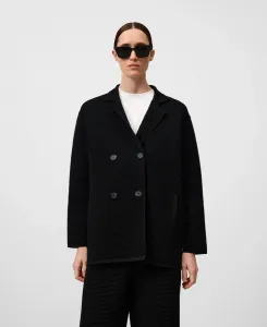 Женская перекрещенная жакет из структурированного трикотажа Adolfo Dominguez, черный