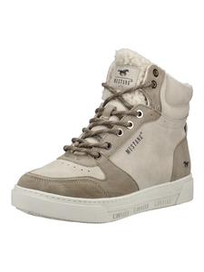 Ботильоны бежевого цвета Mustang