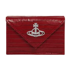 Vivienne Westwood Кожаный кошелек с тиснением Women's Red